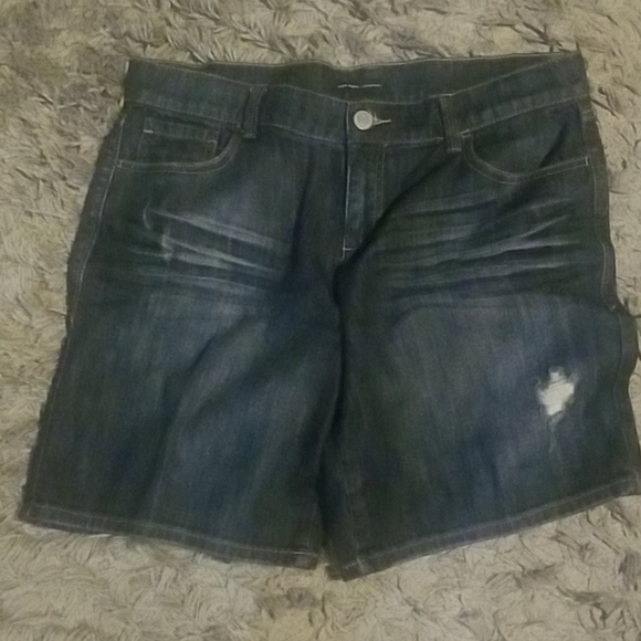 New York & Company Jean Shorts - Picture 1 of 3
